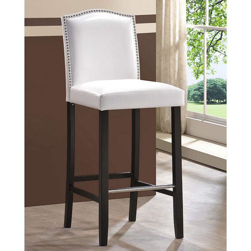 Baxton Studio 2-piece Libra Bar Stool Set