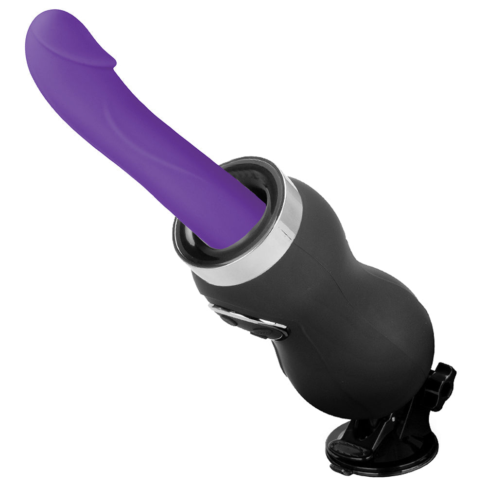 Lux Fetish Thrusting Compact Sex Machine with Remote