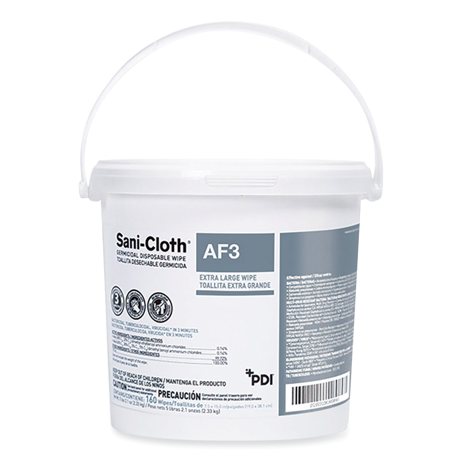 Sani-Cloth AF3 Germicidal Disposable Wipes by Sani Professionalandreg; PDIP1450P