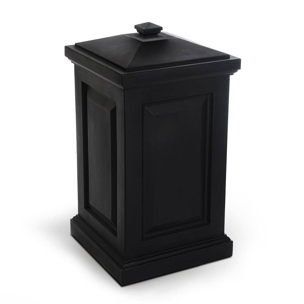 Bershire 45 Gal. Polyethylene Black Storage Bin 4835-B