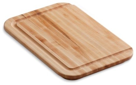 Kohler Hardwood Cutting Board   Contemporary   Cutting Boards   by The Stock Market  Houzz