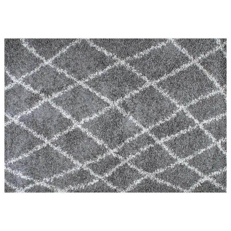 nuLOOM Alvera Easy Shag Lattice Rug