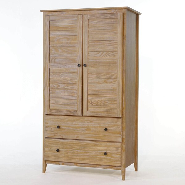 Grain Wood Furniture Greenport 2-door Armoire - - 25739333