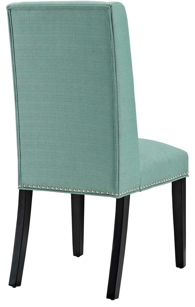 Baron Dining Chair Fabric Set of 4  Laguna   Contemporary   Dining Chairs   by PARMA HOME  Houzz