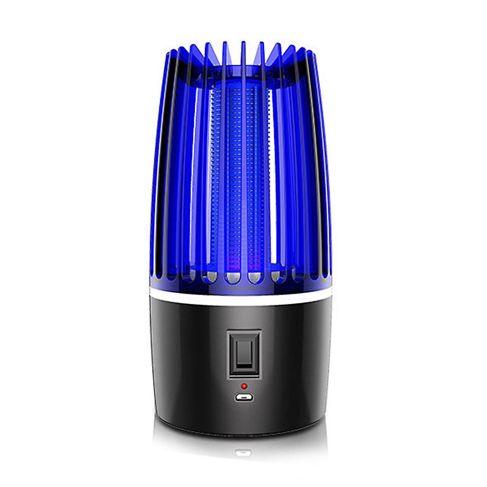 Uv Electric Usb Rechargeable 2-in-1 Mosquito Trap Zapper Lamp Night Light With 4000mah Battery