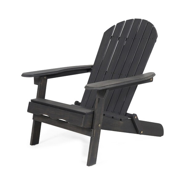 Hanlee Acacia Wood Folding Adirondack Chair by Christopher Knight Home