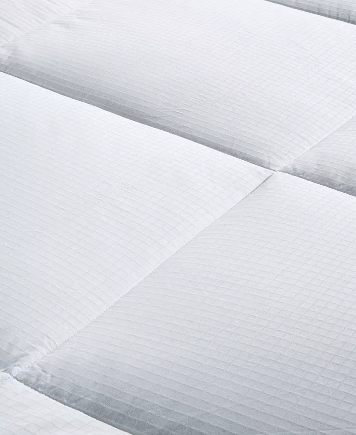 UNIKOME Year-round White Down Alternative Comforter， Twin