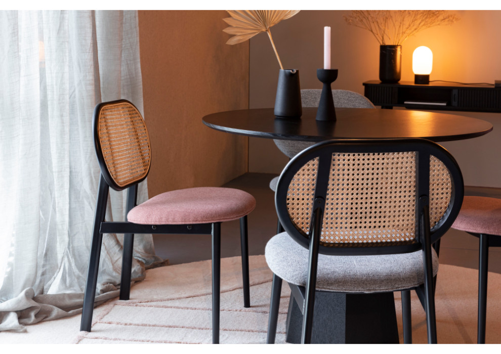 Rattan Back Dining Chair  Zuiver Spike   Tropical   Dining Chairs   by Oroa   Distinctive Furniture  Houzz