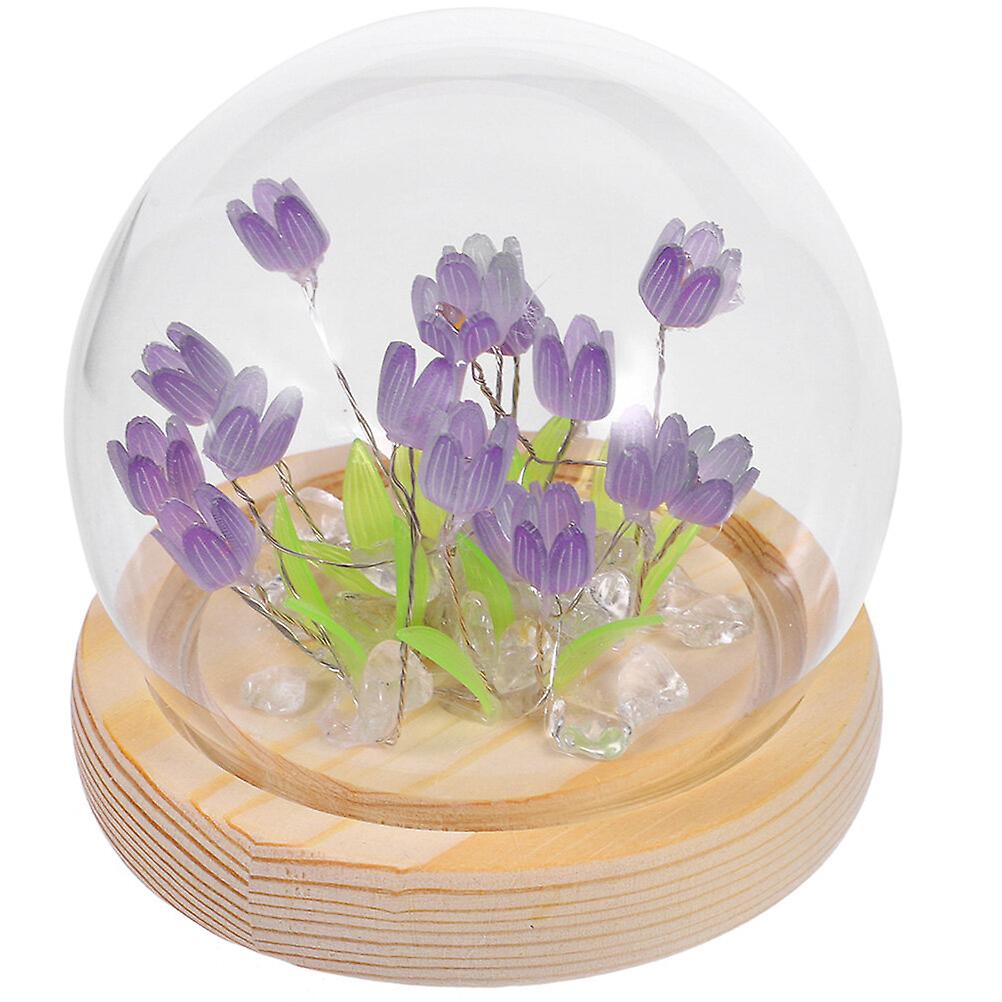 1 Set Diy Tulip Night Light Diy Tulip Lamp Kit Tulip Night Light Diy Craft Making Kit Supplies