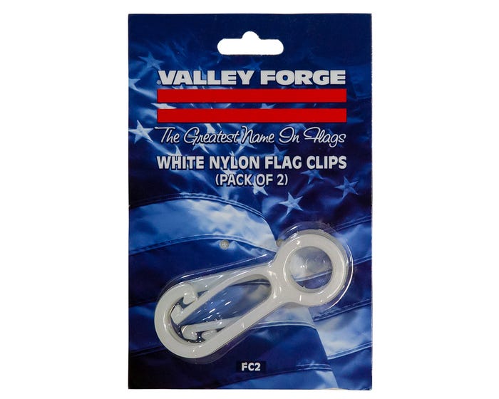 Valley Forge Nylon Snap Hooks Pair - FC2