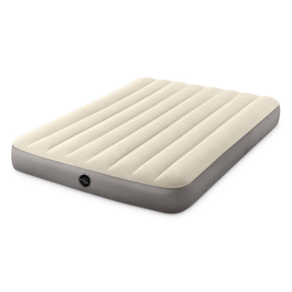 Intex Dura-Beam Standard Series Single Height Inflatable Airbed Full 64102E