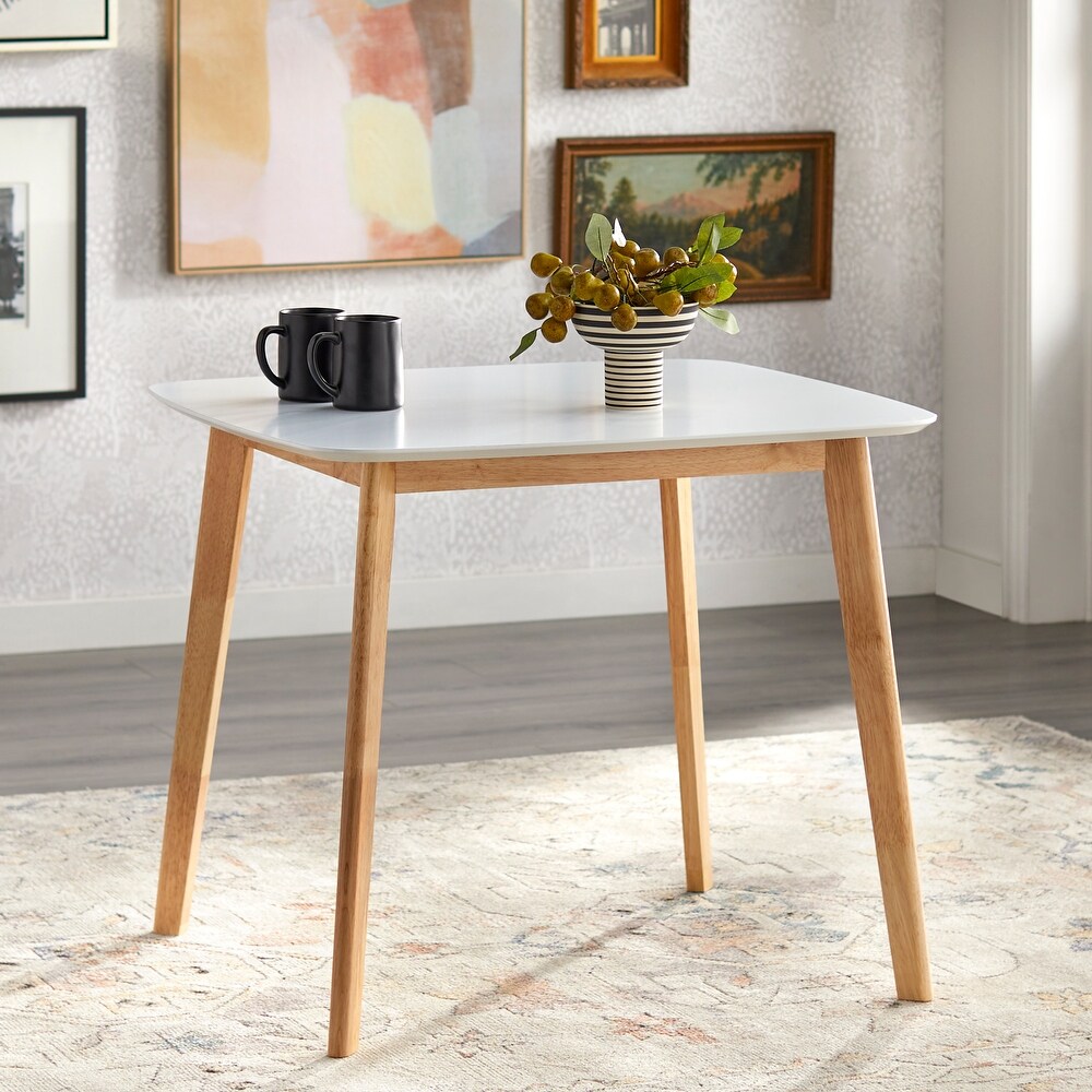 Simple Living Modern Dining Table   White