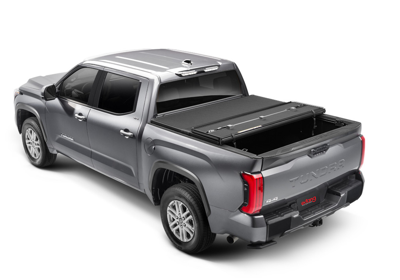 Extang Solid Fold ALX  1421 Tundra 5x277quot wo Deck Rail Sys wo Trl Spcl Edtn Strg Bxs Tonneau Cover