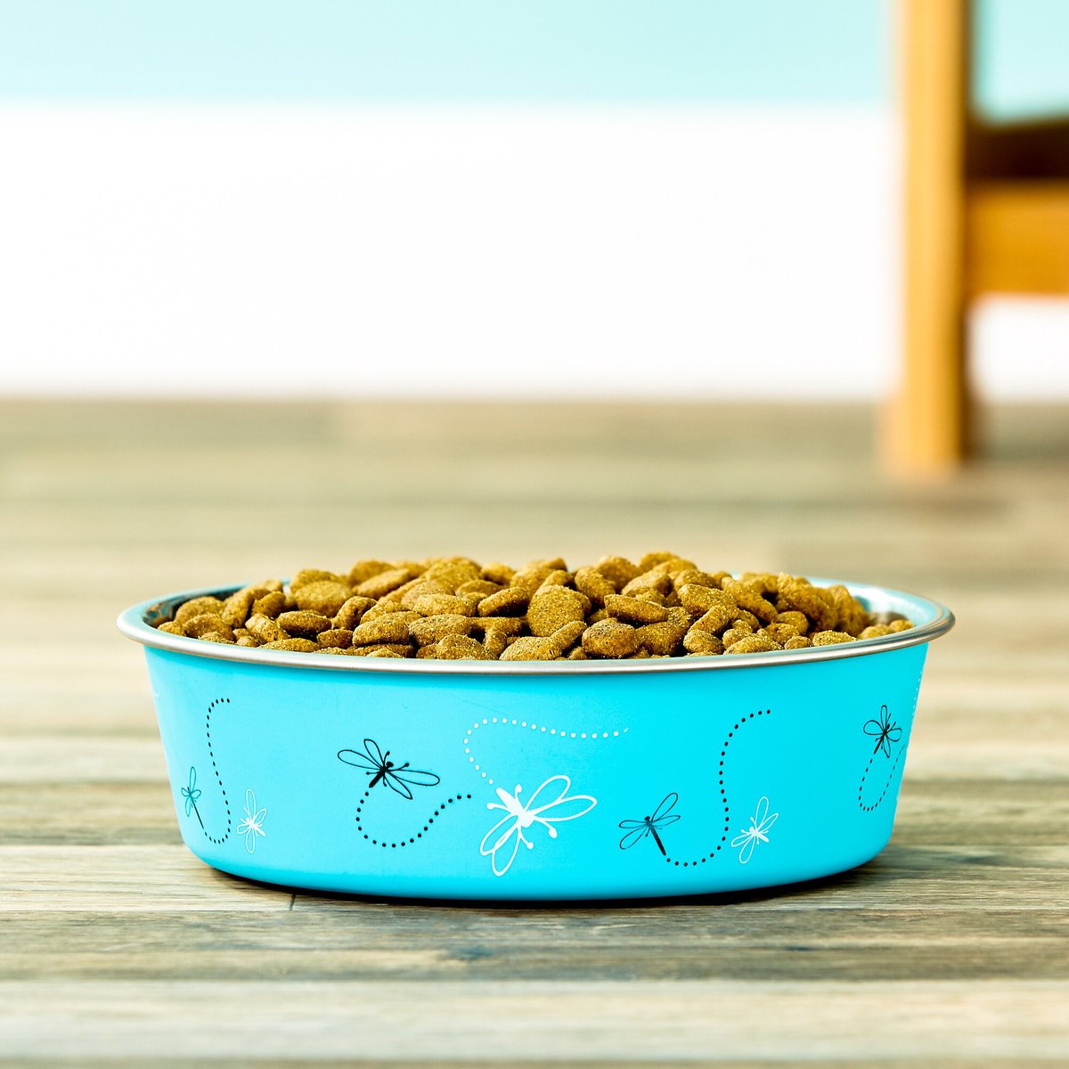 Loving Pets Bella Bowls Pet Bowl， Turquoise