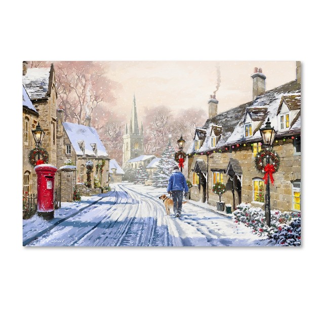 Trademark Fine Art the Macneil Studio x27 christmas Village X2 x27 Canvas Art