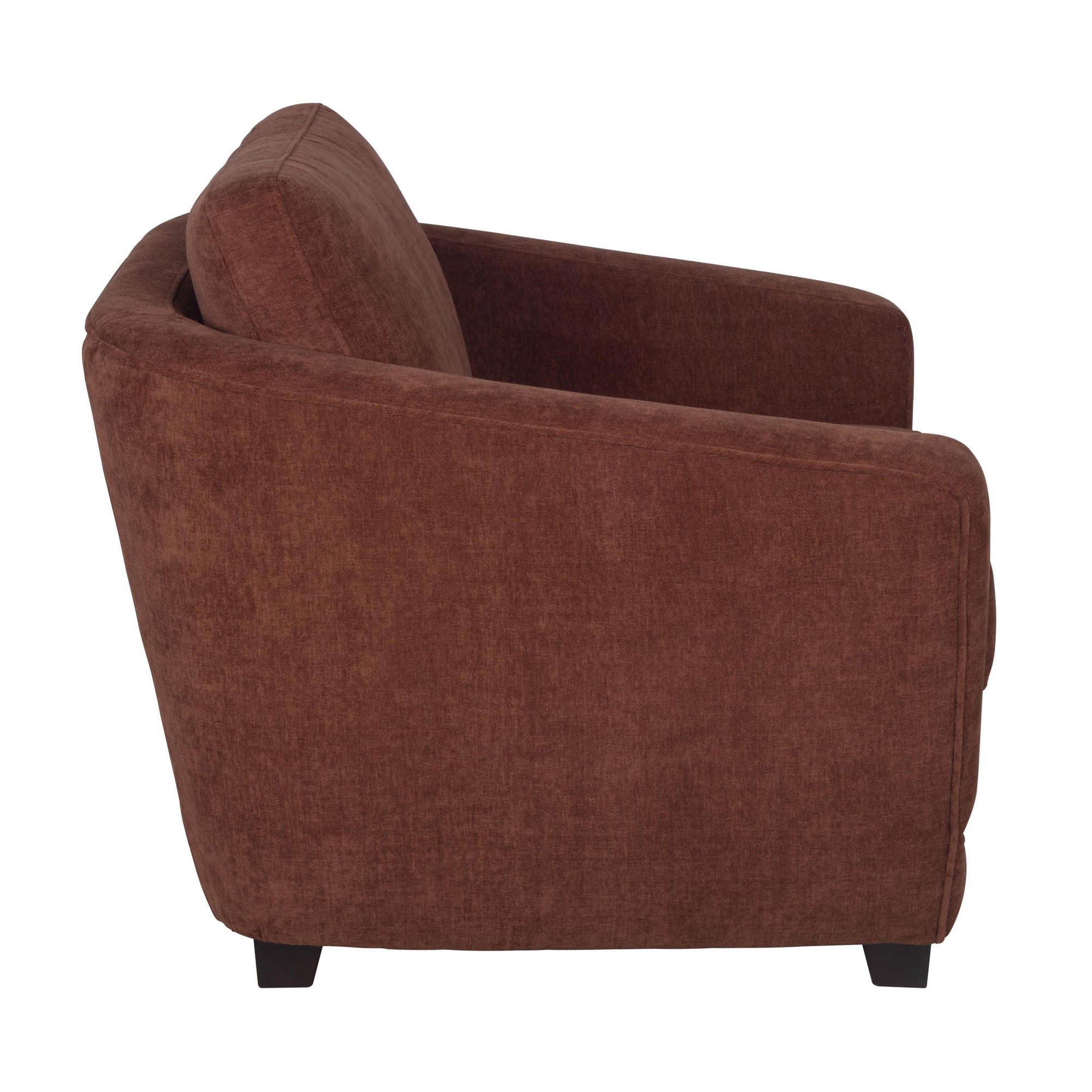 Baltimo Club Chair - Deep Rust