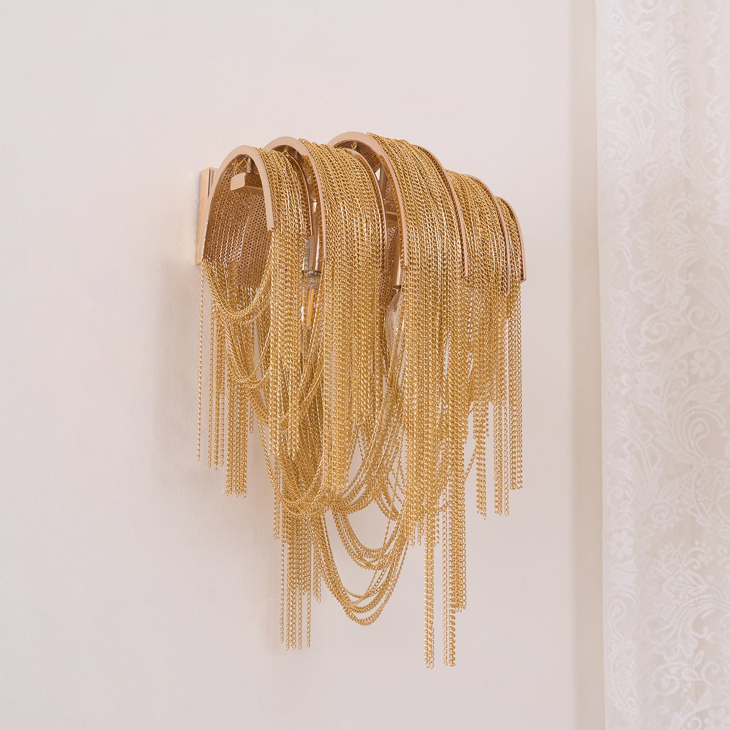 Chains Tassel Wall Lamp