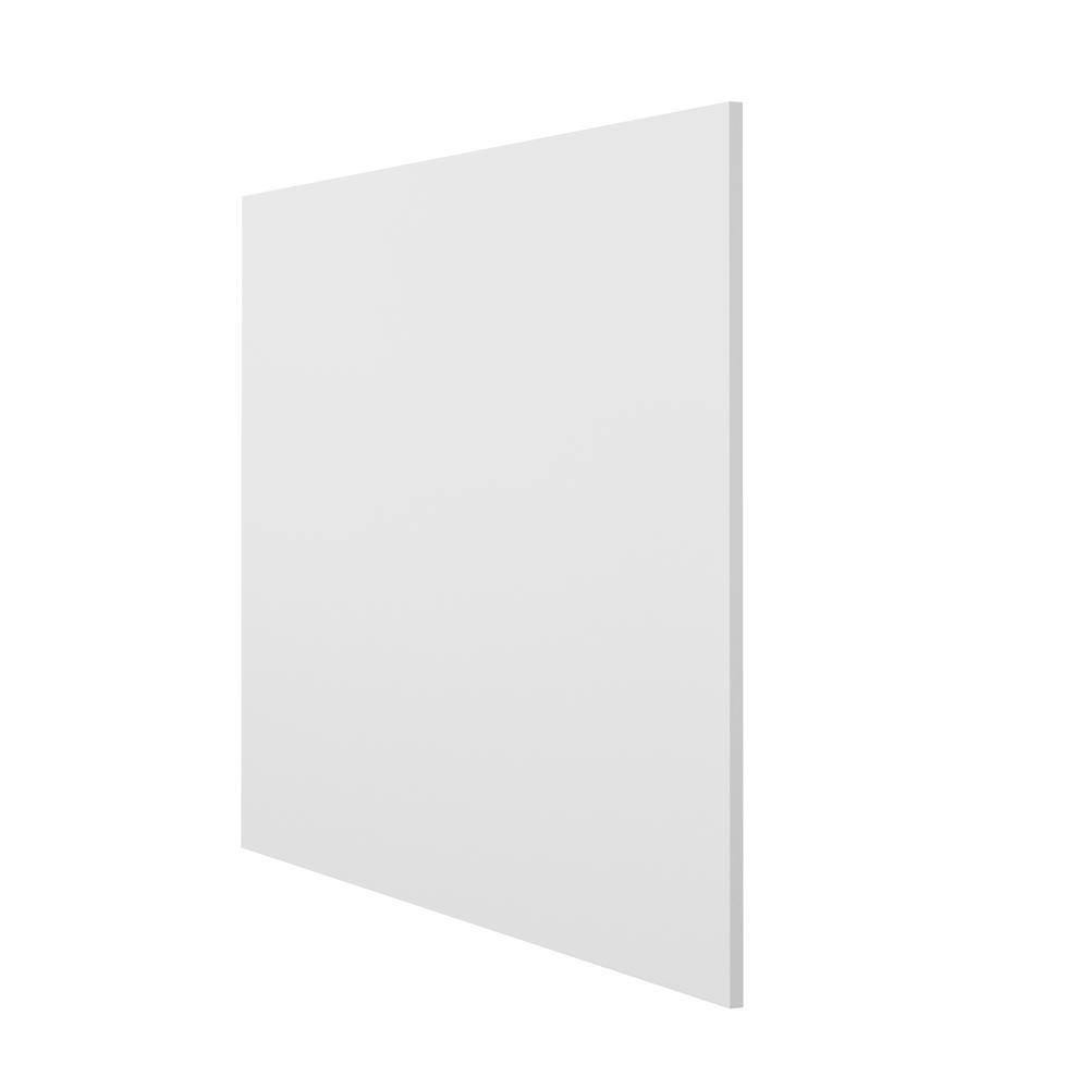 Hampton Bay Designer Series 0.625x35x48 in. Base End Panel in White AP4835-WH