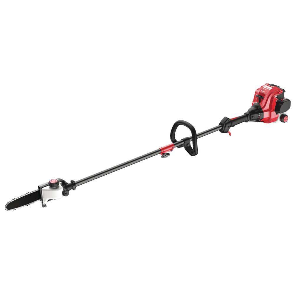 TroyBilt 8 in 25cc Gas 2Cycle Pole Saw with Automatic Chain Oiler and Attachment Capabilities