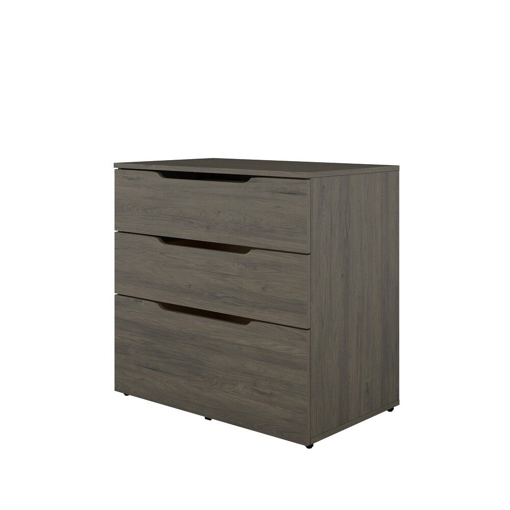 Nexera Arobas 3 Drawer Storage and Filing Cabinet