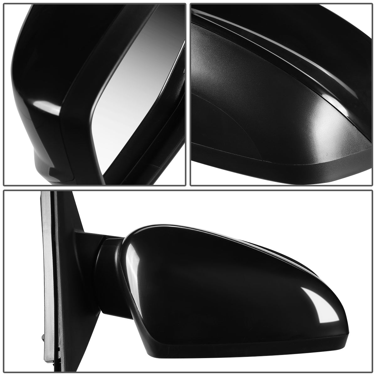 DNA Motoring OEM-MR-HO1321231 For 2008 to 2012 Honda Accord 4Dr OE Style Powered+Heated Passenger / Right Side View Door Mirror 76208TA5A11 09 10 11