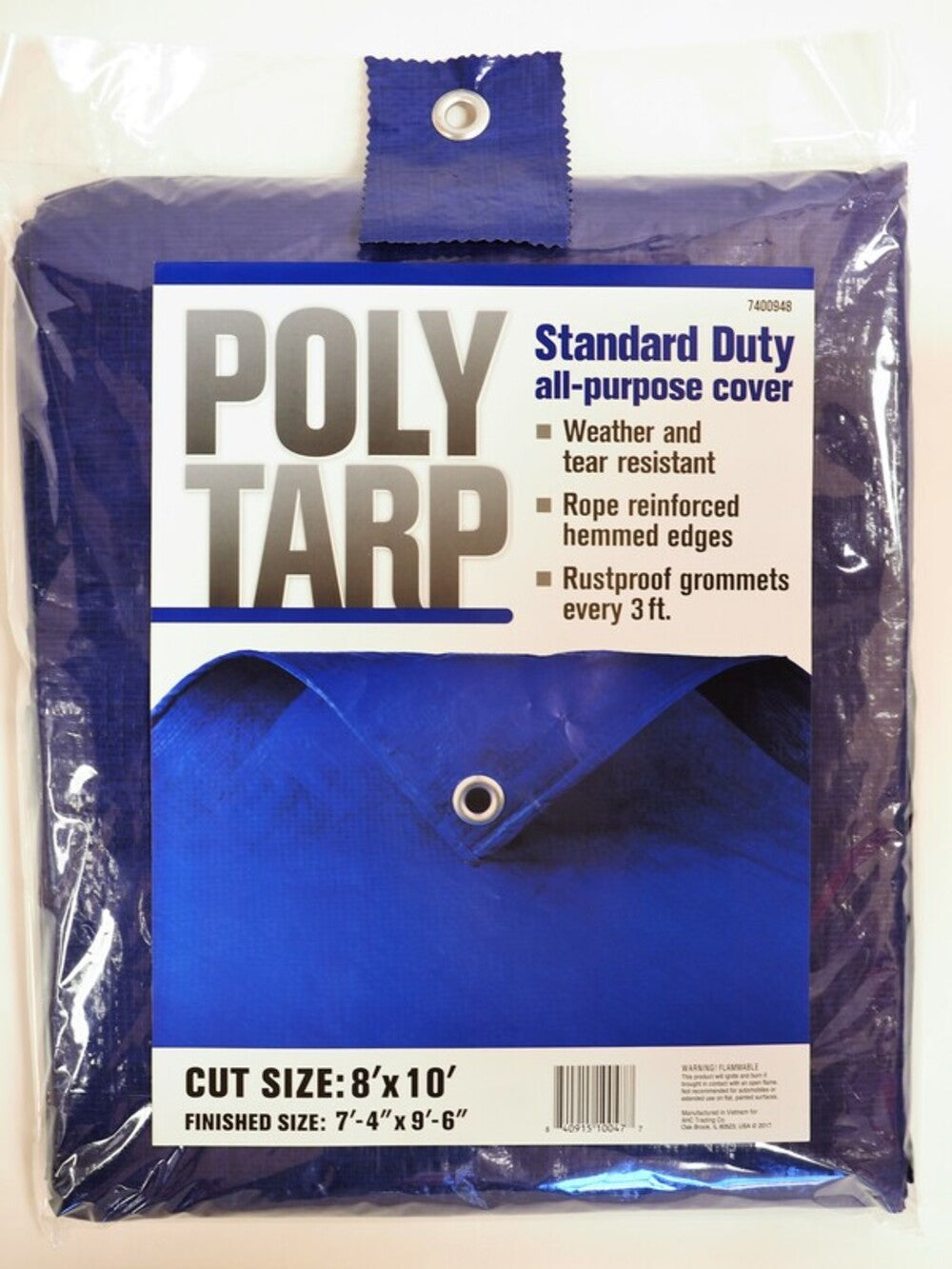 TARP POLY 8'X10' BLUE