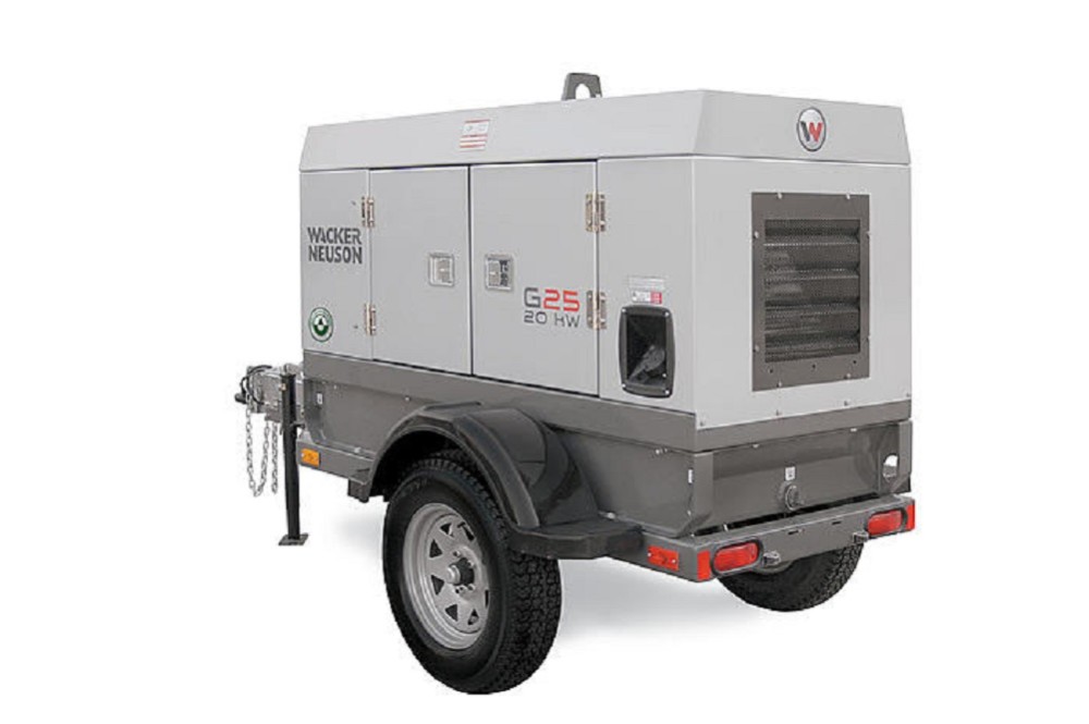 Wacker G25 Mobile Generator ;