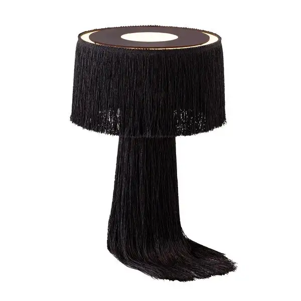 Atolla Emerald Tassel Table Lamp - 9.9