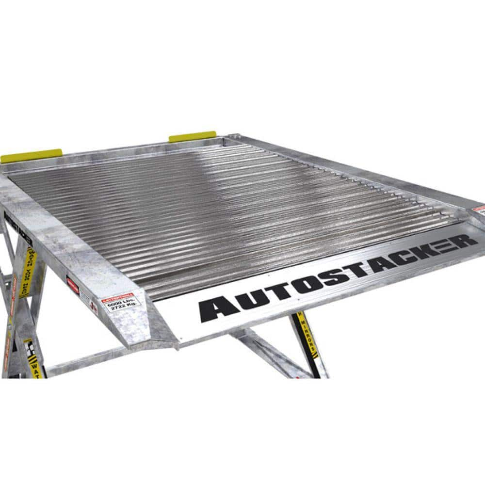 AUTOSTACKER 8.5 ft. Hydraulic Platform Parking Scissor Car Lift with 6000 lbs. Capacity 5175274