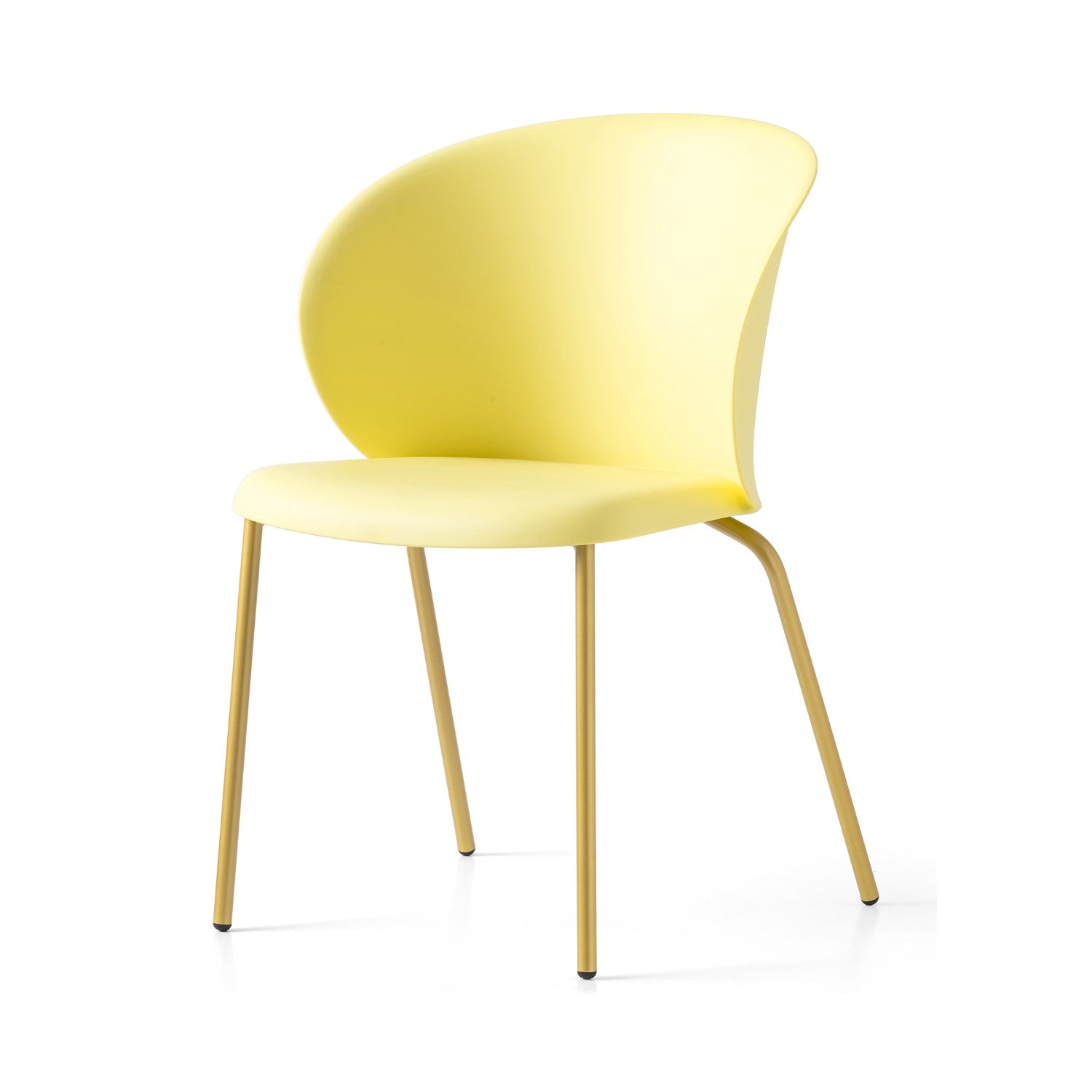 Tuka Indoor/Outdoor Painted Brass Leg Chair