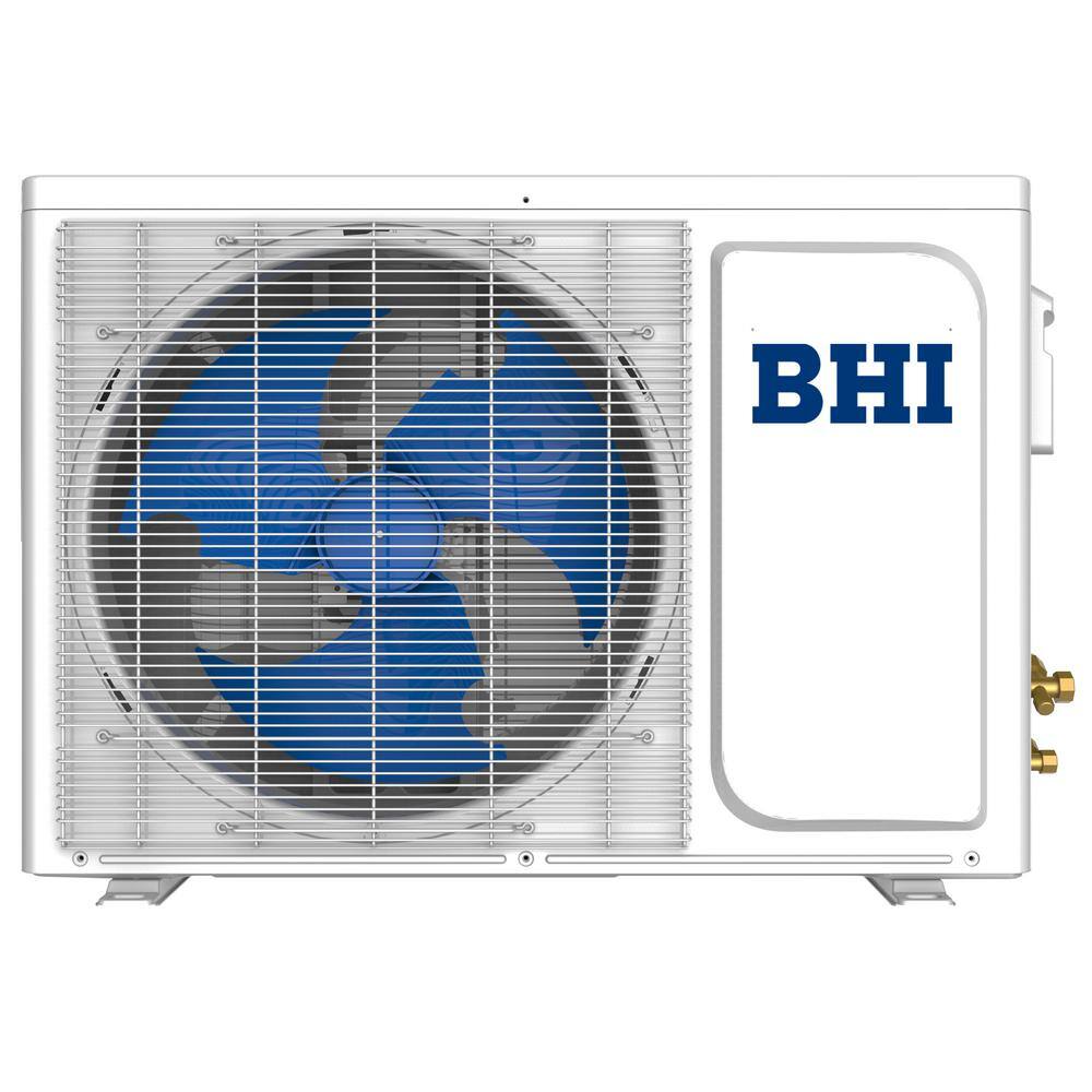 BHI 18000 BTU 230-Volt 18 SEER21 000-Sq-Ft Ductless Mini Split Air Conditioner with Heat Pump Wi-Fi 25ft lineset BHI-CH-18K230V-US-D