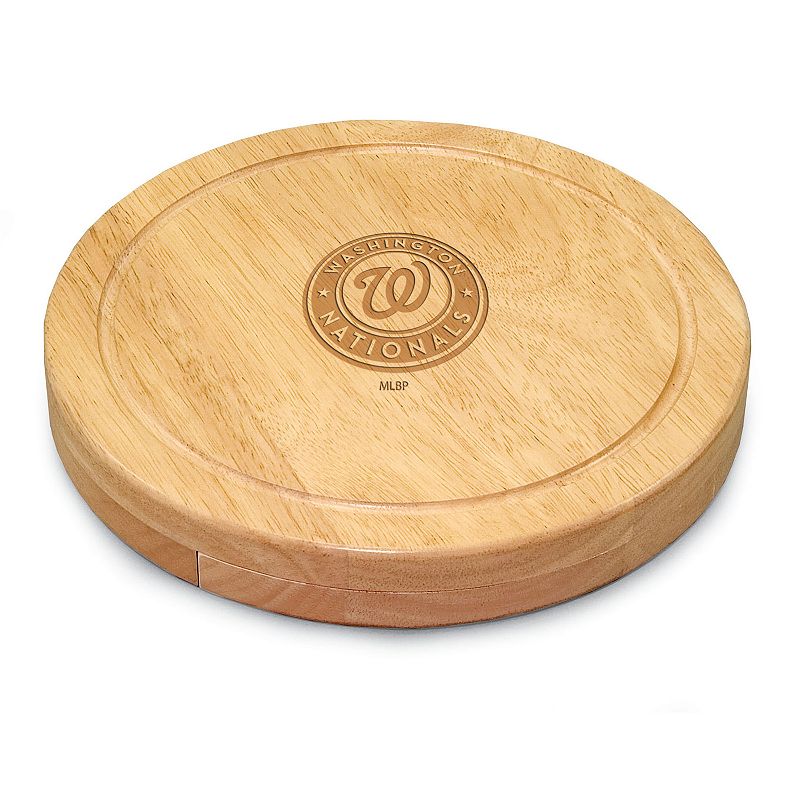 Picnic Time Washington Nationals Circo Cheese Cutting Board and Tools Set