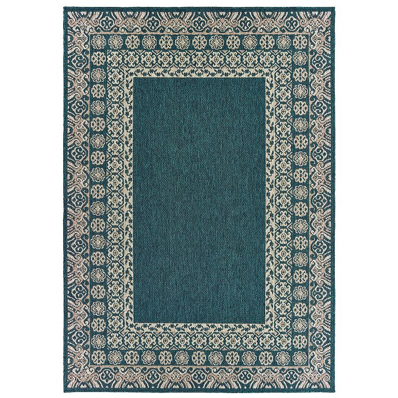 StyleHaven Lafayette Persian Border Indoor Outdoor Rug