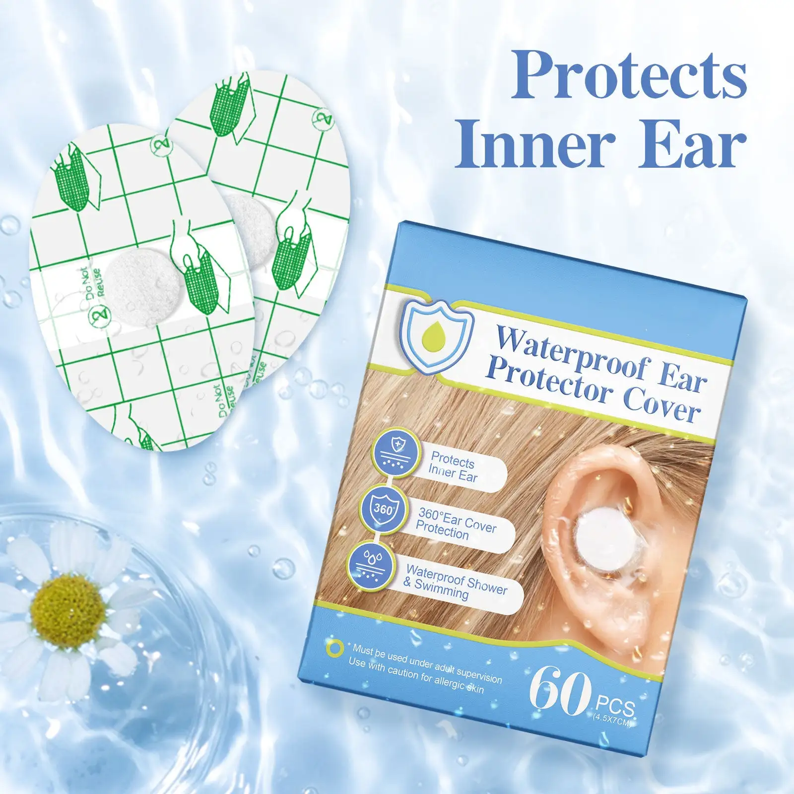 🔥Fall 50% Off Sale This Weekend Only🔥Waterproof Ear Stickers For