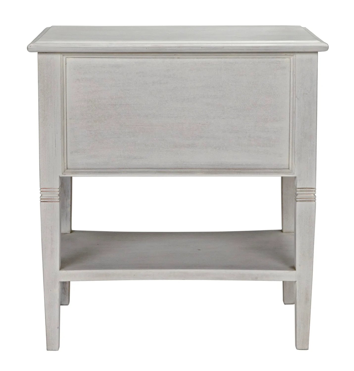 Oxford 2-Drawer Side Table Weathered