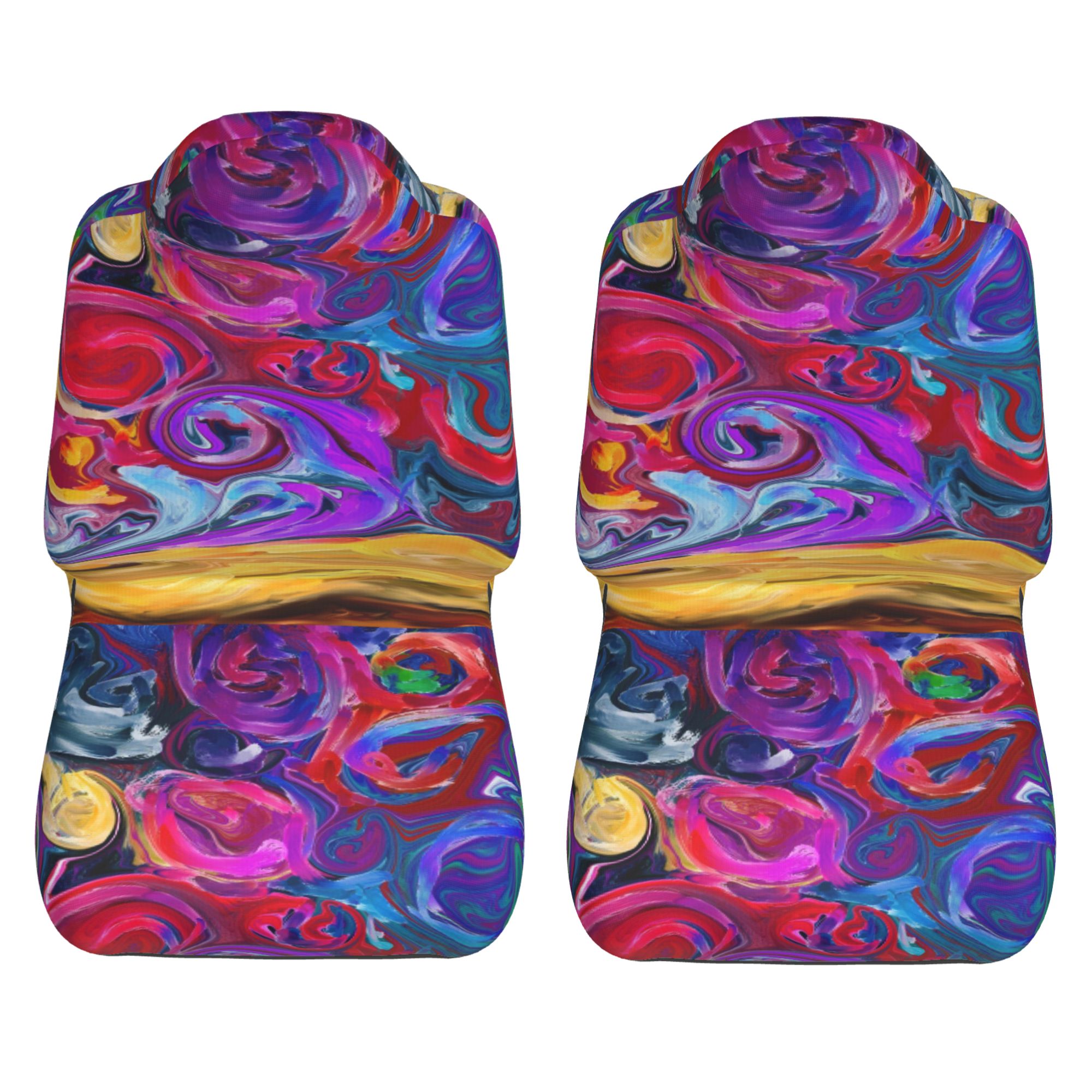 ZICANCN Car Seat Cover Colorful Dreams Car Front Seat Covers Protectors ， Automotive Seat Covers for Cars Trucks Suv