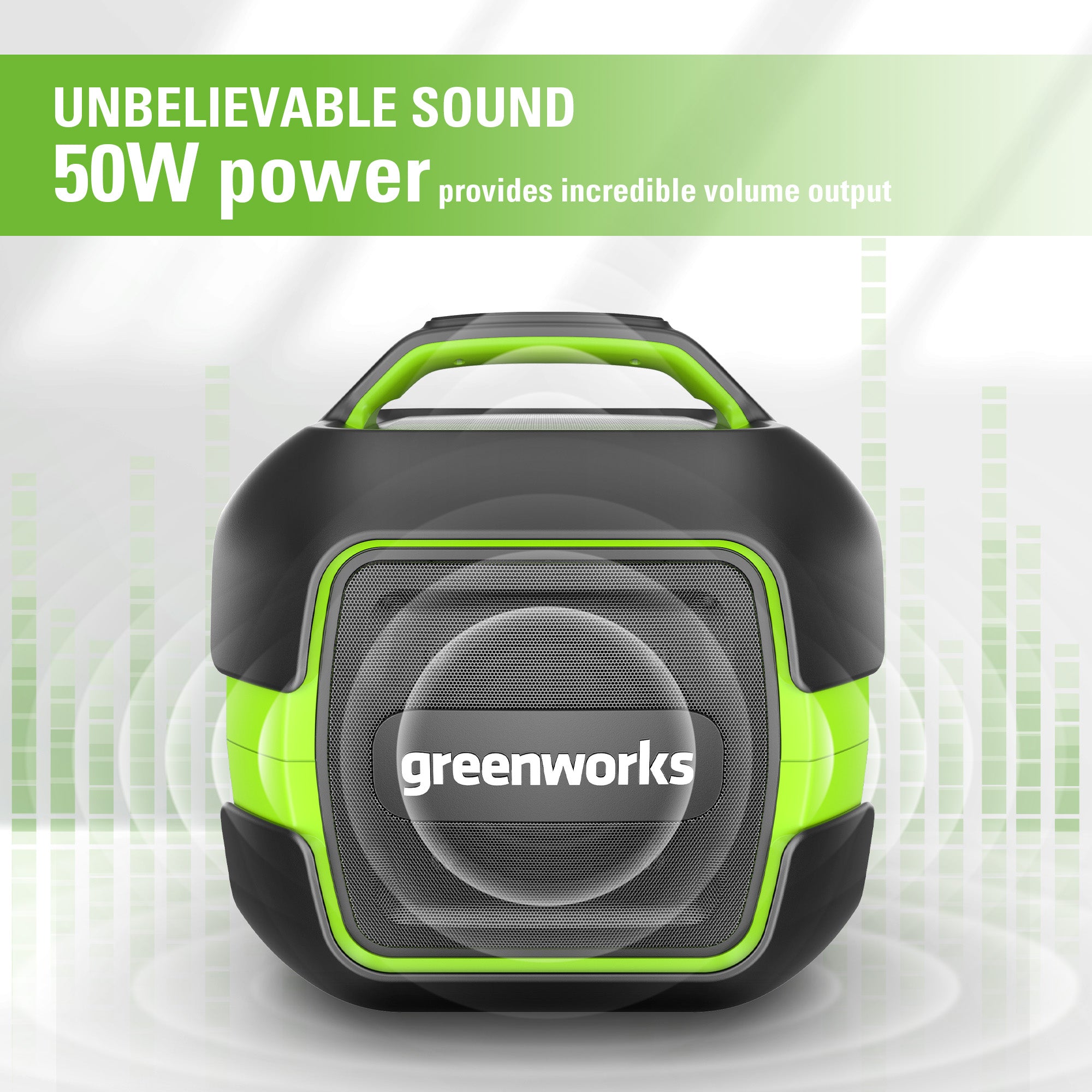 24V Cordless Battery Bluetooth Speaker | Greenworks