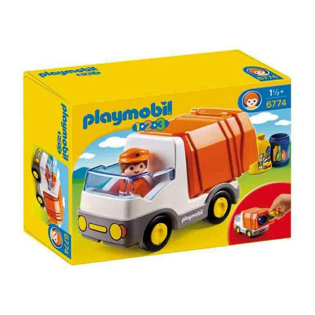 Playset Playmobil 1，2，3 Garbage Truck 6774