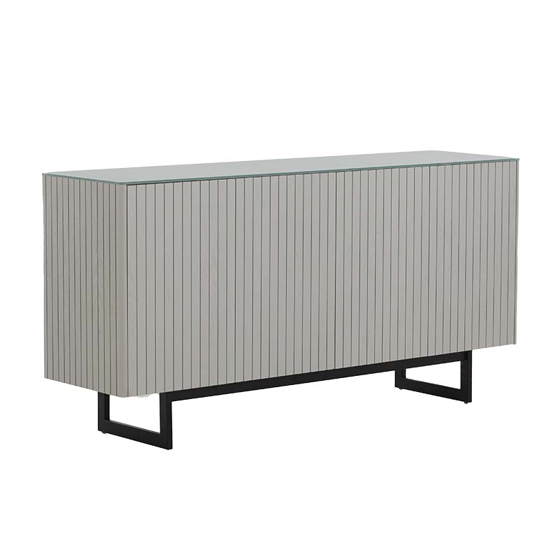 AKARI Sideboard Buffet 160cm - Light Grey