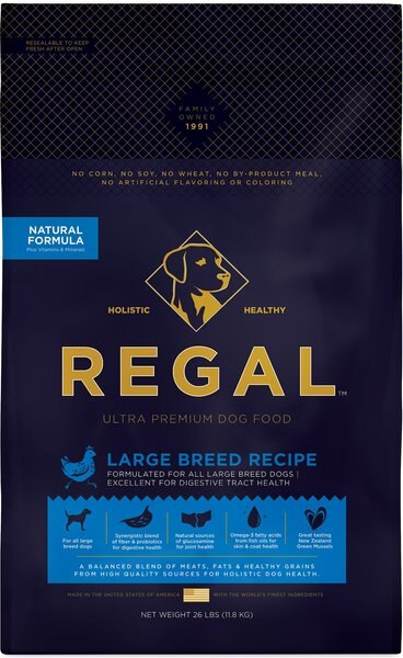 Regal Pet Foods Large Breed Recipe Dry Dog Food