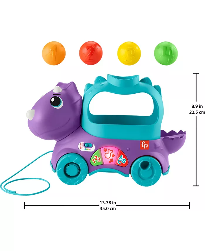 Fisher Price Poppin Triceratops