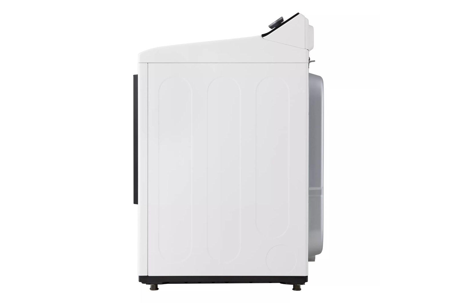 Lg DLE8400WE 7.3 Cu. Ft. Ultra Large Capacity Rear Control Electric Dryer With Lg Easyload™ Door And Ai Sensing