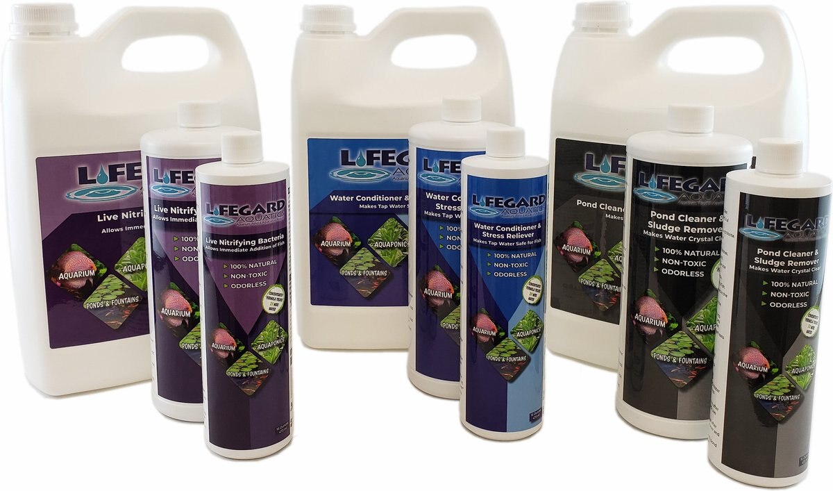 Lifegard Aquatics Water Conditioner and Stress Reliever Fish Pond Treatment