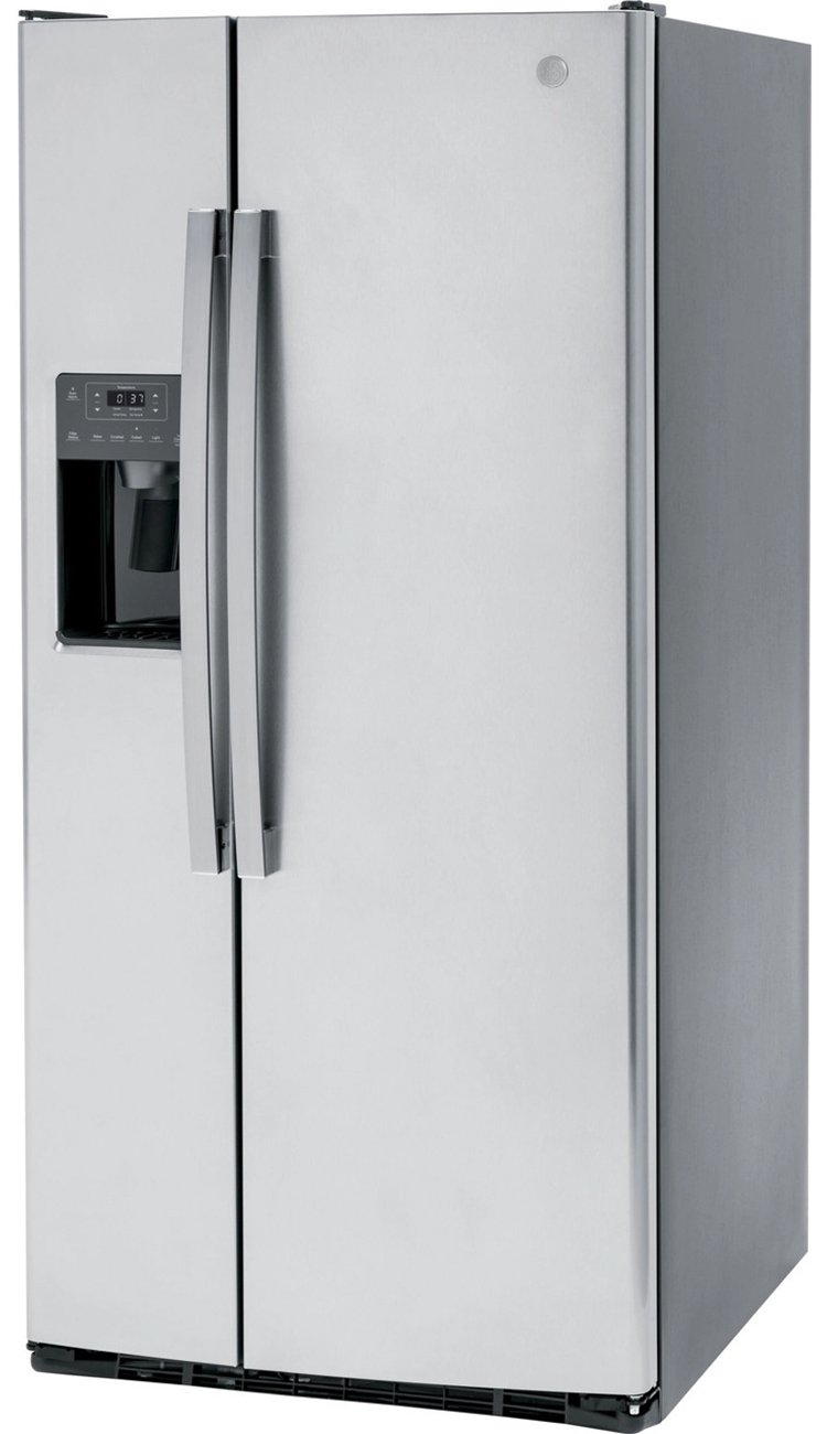 GE 23 Cu. Ft. Fingerprint Resistant Stainless Steel Side-By-Side Refrigerator