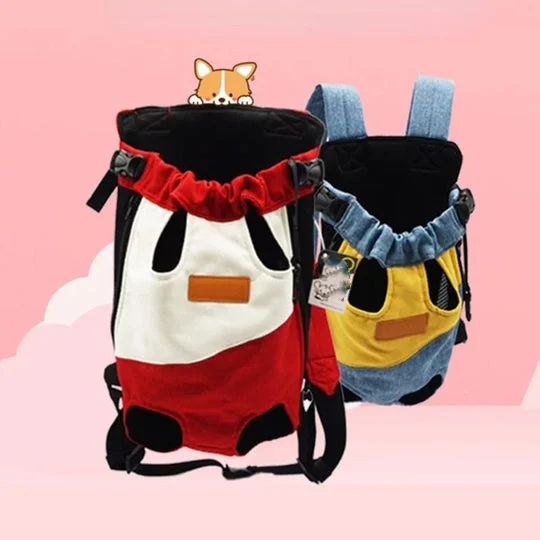 🔥BIG SALE - 48% OFF🔥🔥Pet Travel Leg-out Backpack🐶🐱