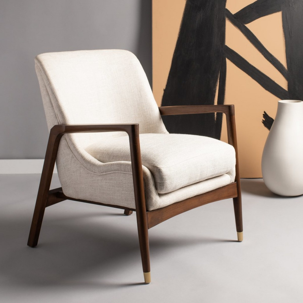 Benzo Mid Century Accent Chair   Midcentury   Armchairs And Accent Chairs   by Peachtree Fine Furniture  Houzz