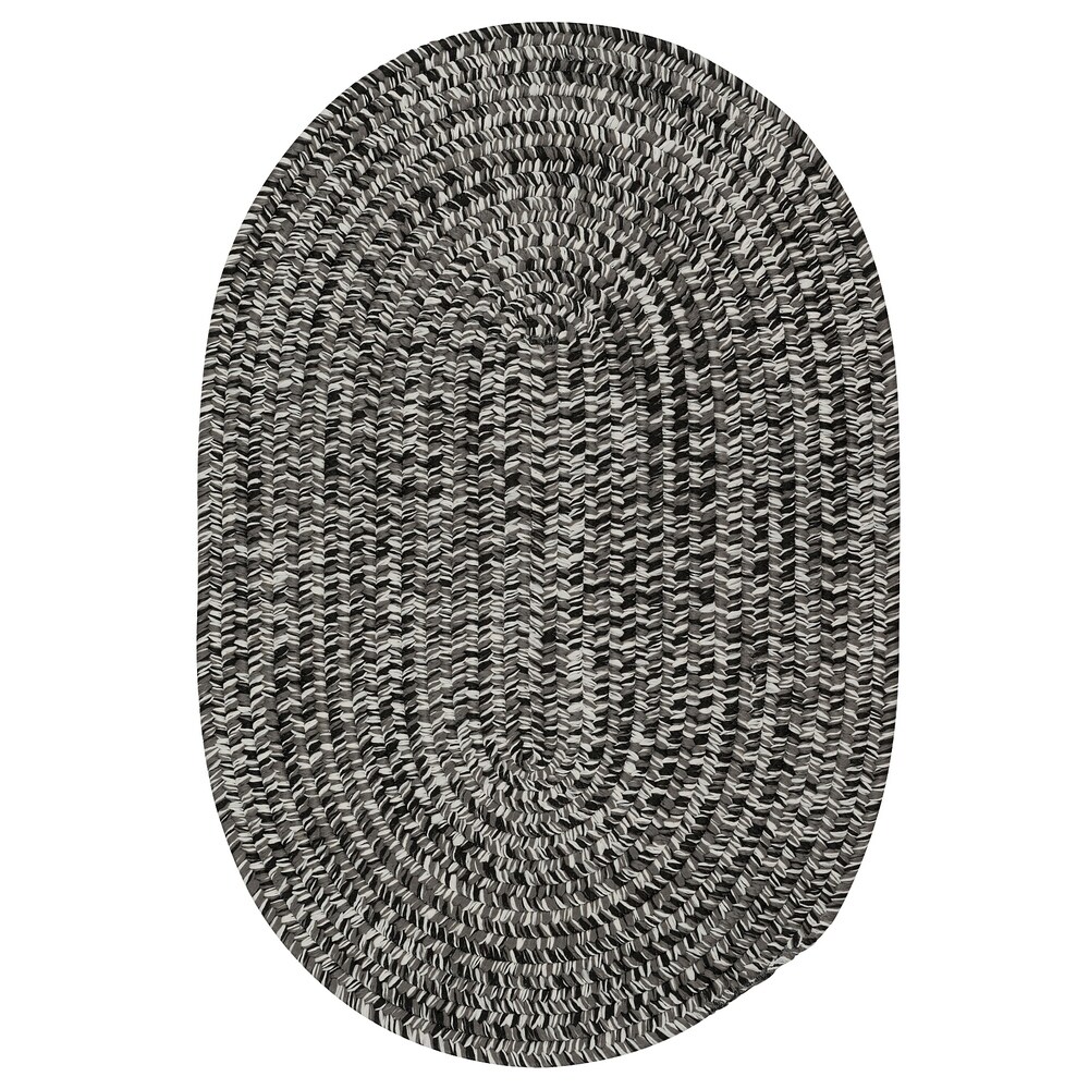 Porch   Den Rockspring Braided Polypropylene Indoor/ Outdoor Oval Rug