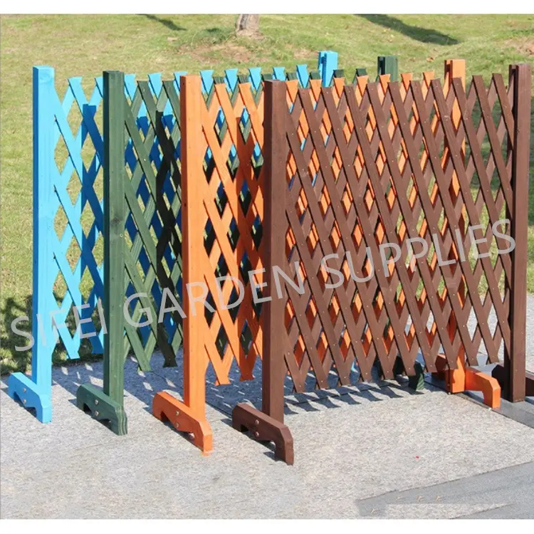 Farm Planter Fence Decorative Flower Garden Fencing