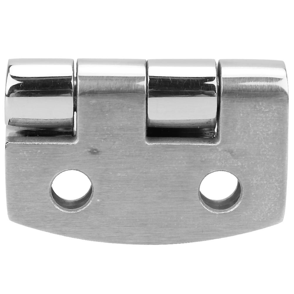 316 Stainless Steel Arc-shaped 4-hole Hinge For Boat Yacht Cabinet Door