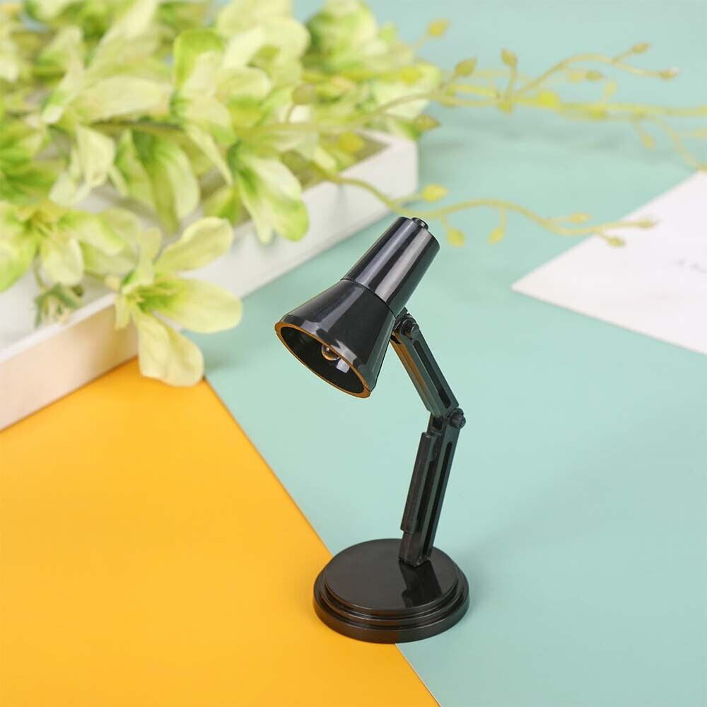 LED Desk table Lamp Light Furniture Dollhouse Miniature Toys Accessory 1/6 Scale